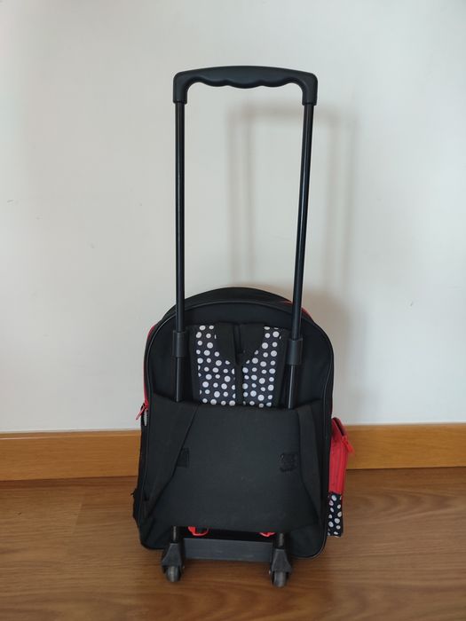 Mochila trolley escolar Disney Minnie