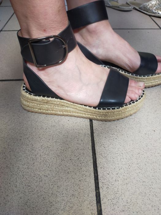 Sandały espadryle na koturnie Vices 36