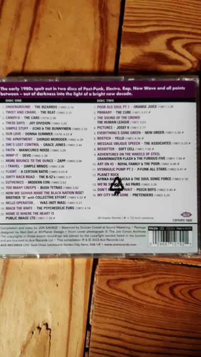 Vendo CD Jon Savage's The Art Of Things To Come (2 CDs) Novo