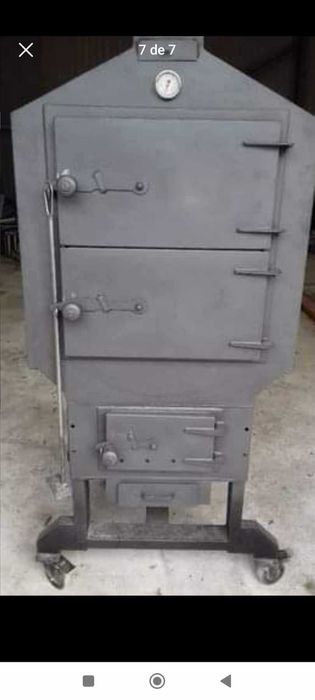 Forno seco em Inox, peça única.