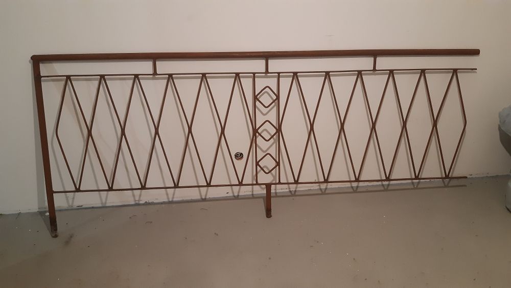 Balustrada  po  demontażu 3 elementy