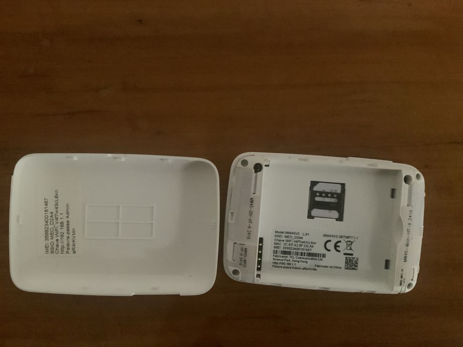 Hotspot MEO TCL usado 1 vez