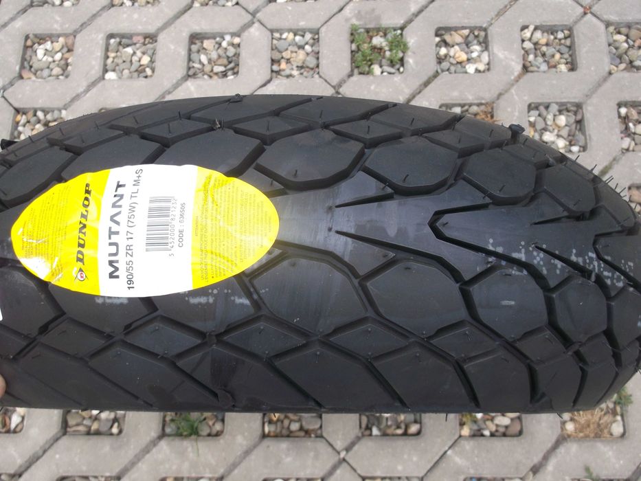 opona 190/55zr17 Dunlop Mutant dot3622 Nowa r17 cbr ducati bmw