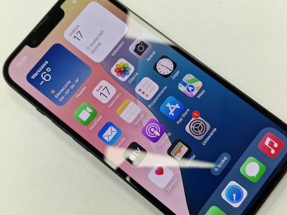 Iphone 14 128GB/ Midnight/ BAT 87%/ Grade A- + ładowarka/ Gwarancja