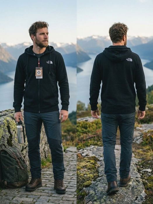 Bluza męska z kapturem North Face