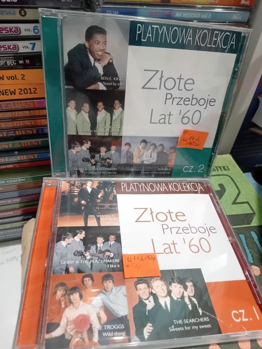 Platynowa kolekcja Złote przeboje lat '60 cz 1 i 2 CD