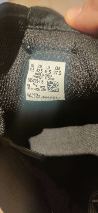 Sapatilhas Puma 42,5 Pretas