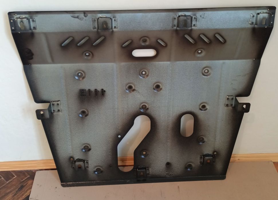 Захист двигуна і радіатора Джип Черокі трейлхок, рестайл 2019Кольчуга