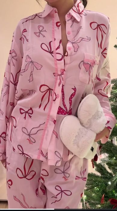 Фланелева піжама Victoria's Secret xs,s,m