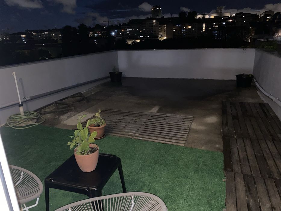 T1 com terraço Porto