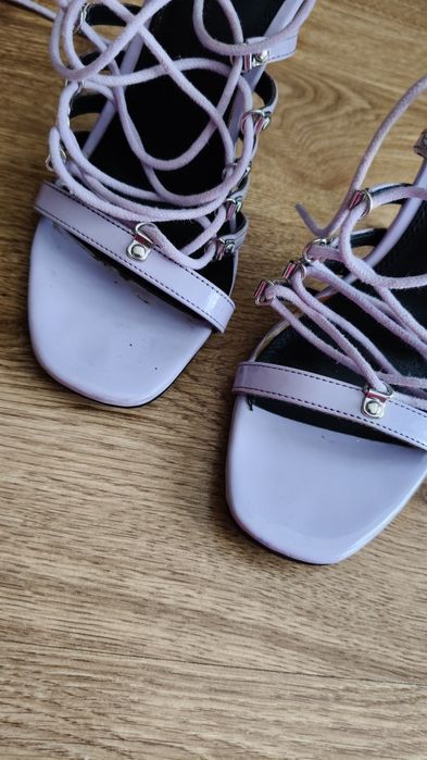Fioletowe szpilki ASOS