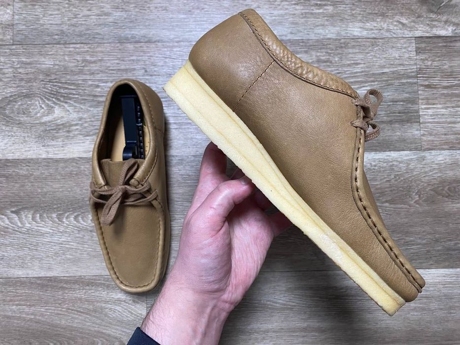 Черевики Clarks Wallabee Brown Leather 40-41