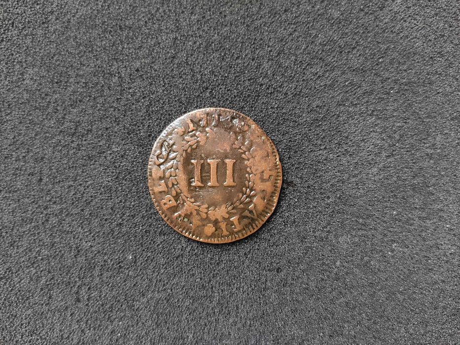 Moeda III Reis 1714