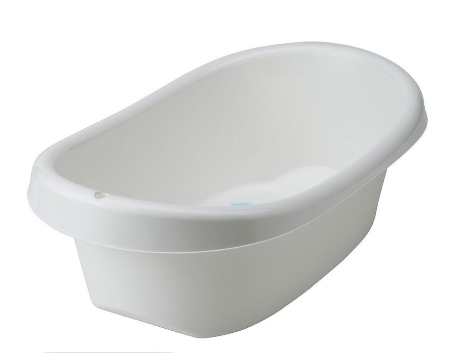 IKEA nova banheira para bebé branco/turquesa