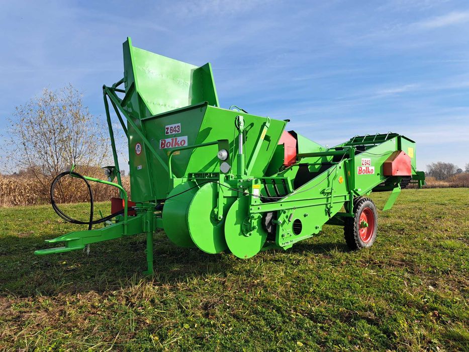 Kombajn do ziemniaków cebuli buraczka Bolko Z-643 Z643 "nowy"
