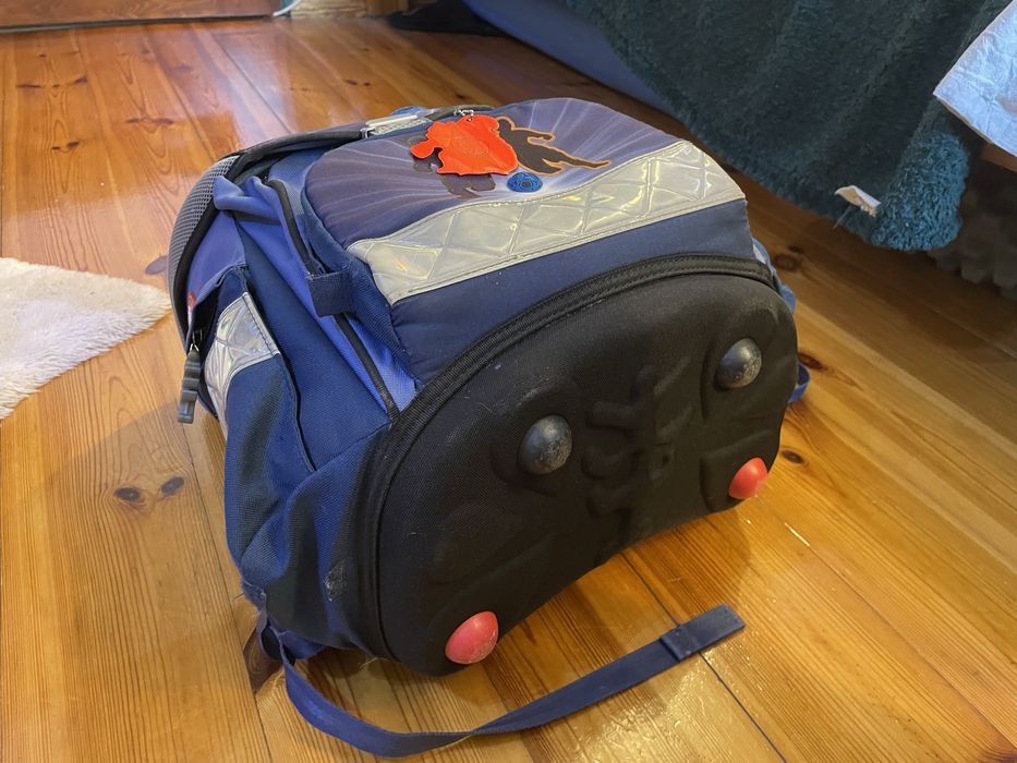 Tornister porządny plecak szkolny piłkarski chłopięcy