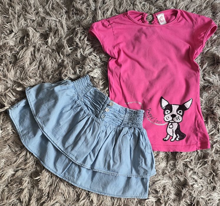 Tom Tailor dwie bluzki t- shirt rozm.152