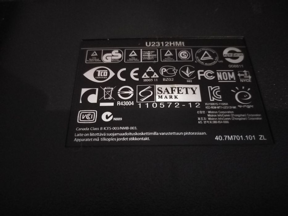 DELL 23-inch FullHD Monitor439012467410227204