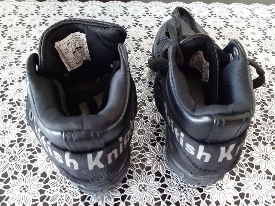Buty do kostki BK British Knights czarne 29 wkladka 19cm j.nowe