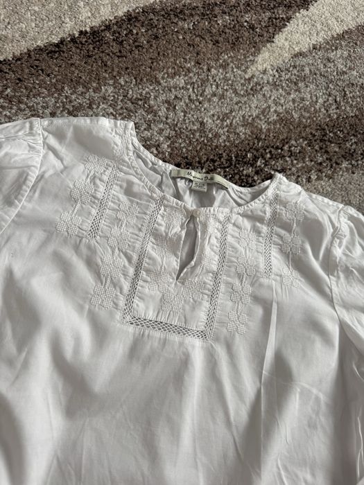 Блуза вишиванка для дівчинки 11-12 років  146-158 massimo dutti