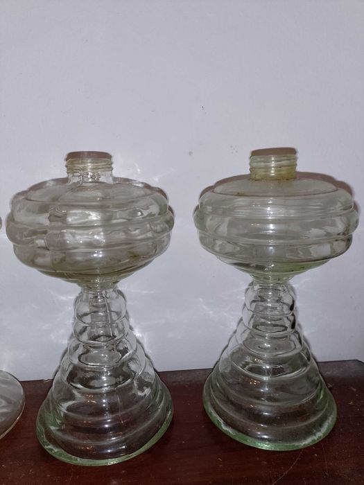 6 candeeiros de petróleo