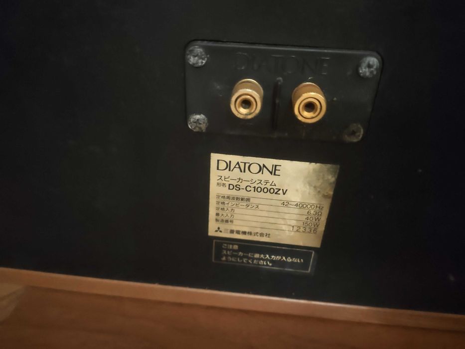 DIATONE DS-1000ZV центральная акустика для домашнего кинотеатра.