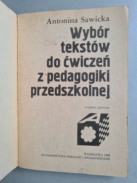 Wybór tekstów do ćwiczeń z pedagogiki przedszkolnej - Książka