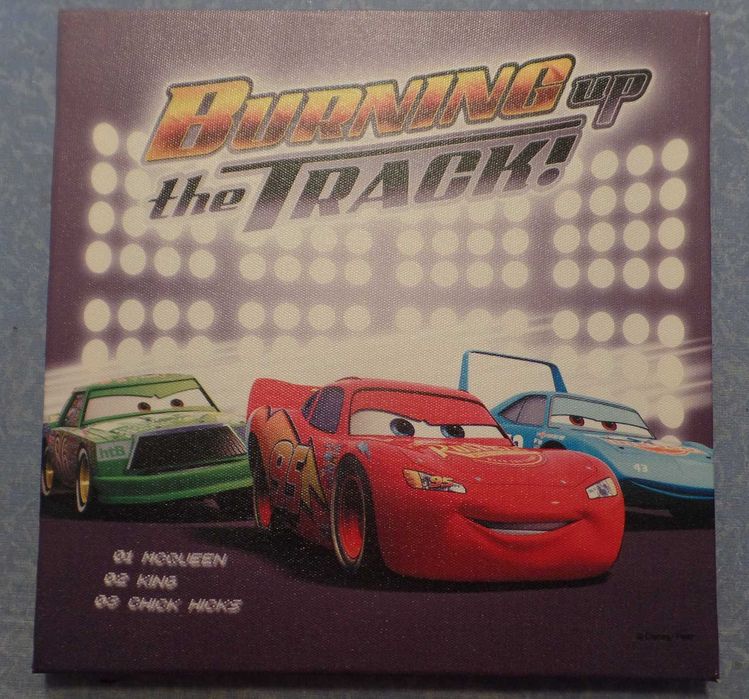 2 Paintings / Canvas of Lightning McQueen (931)64738281317123122