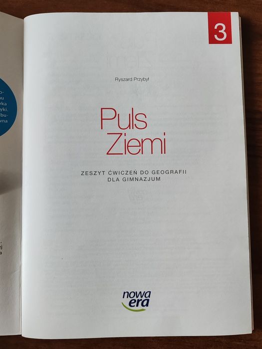 Puls Ziemi 3 Zeszyt ćwiczeń