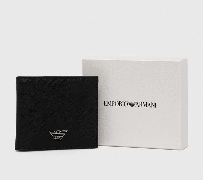 Чоловічий портмоне гаманець Emporio Armani