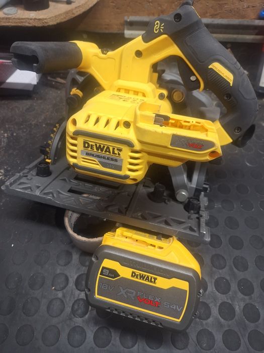 Zagłebiarka Dewalt DCS 520 54v Flexvolt +aku 9ah