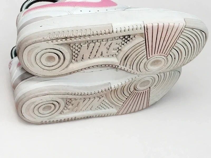Nike Gamma Force 37,5 białe sneakersy damskie wygodne casual skórzane