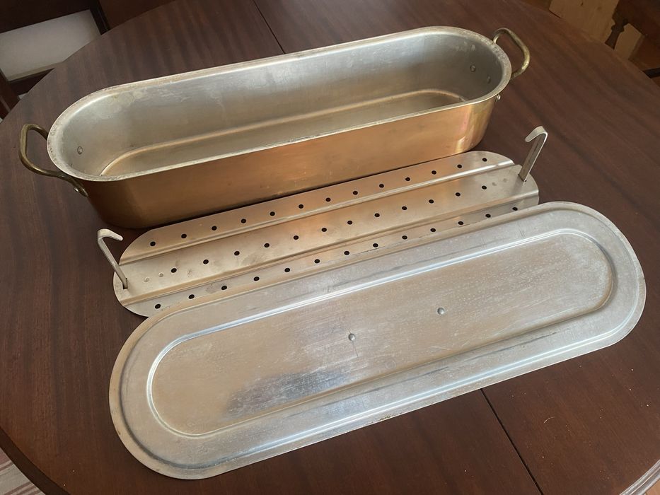 Panela peixeira cobre 62 cm