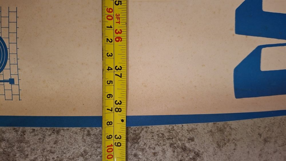 Grande cartaz concerto cascais propaganda heróis do mar 1985