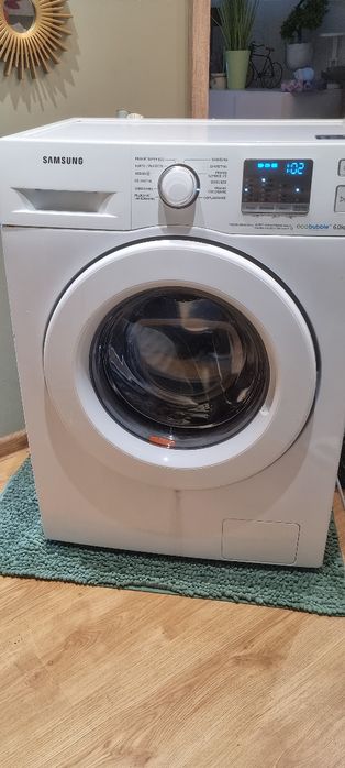 Pralka Samsung Eco Bubble 6kg (Slim) – sprawna, okazja!