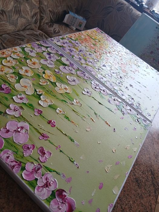 50-40см.. Пастозно. Олійні фарби.