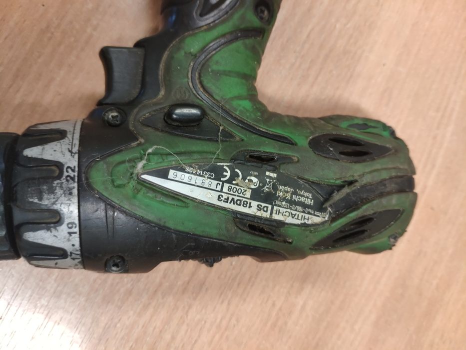 Wkrętarka hitachi ds18dvf3 na części