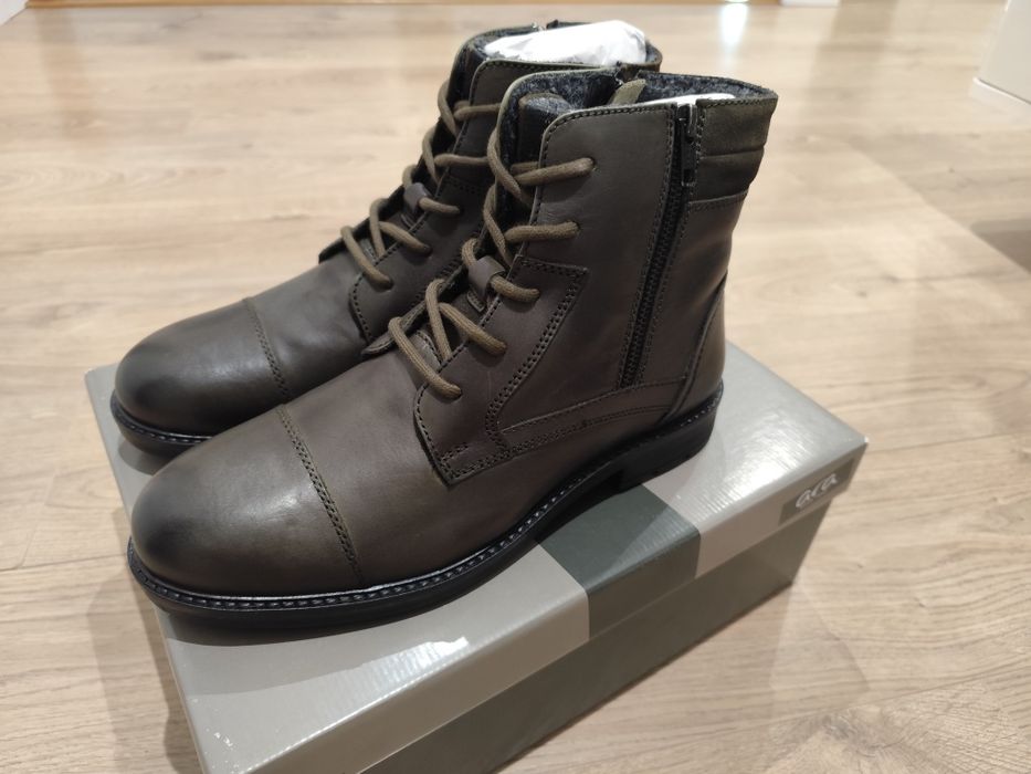 Botki ARA Countrycalf H-Velour Forrest męskie sztyblety skóra 42