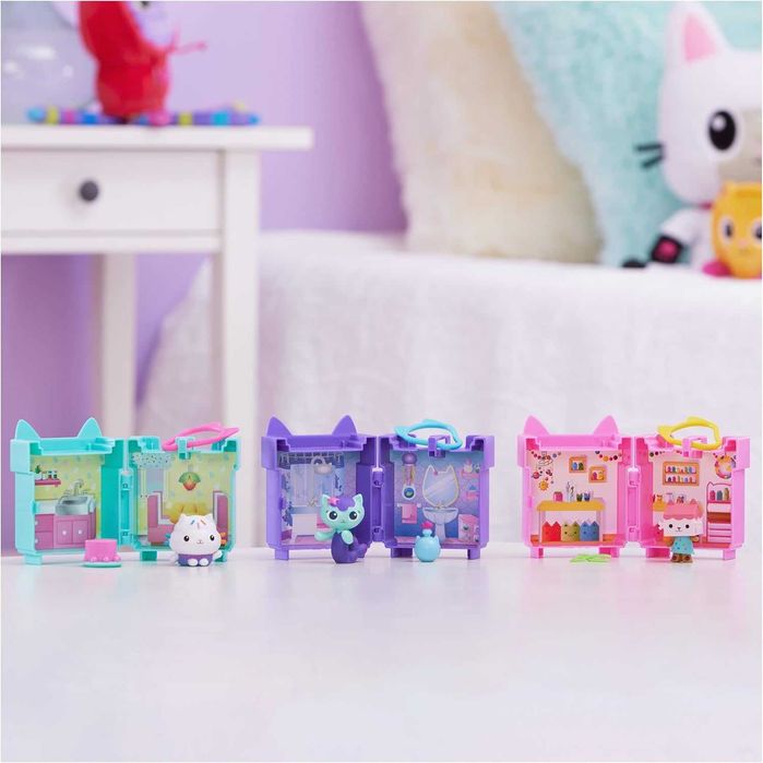 Домик Габби Gabby's Dollhouse 3 Clip-On Playsets Cakey Baby Box Mercat