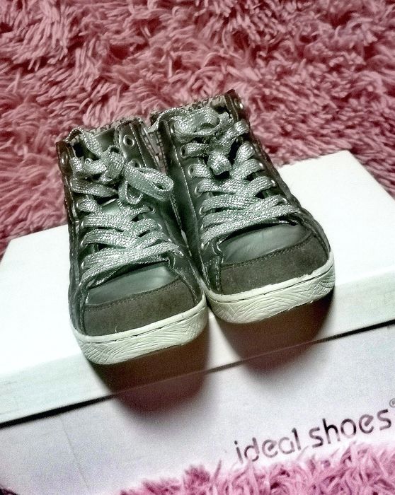 Eleganckie pikowane botki dla dziewczynki 27