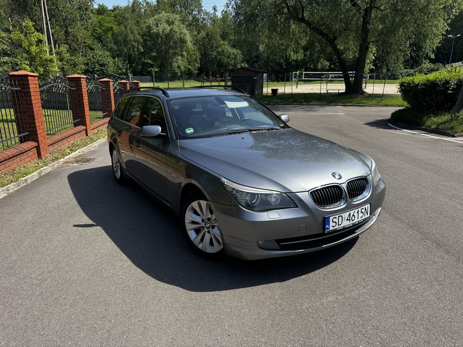 BMW 5 E60 E61 525d 2008r , 3.0D 197KM M57 , manual 6-bieg, Bezwypadkowy , Bogata Opcja !