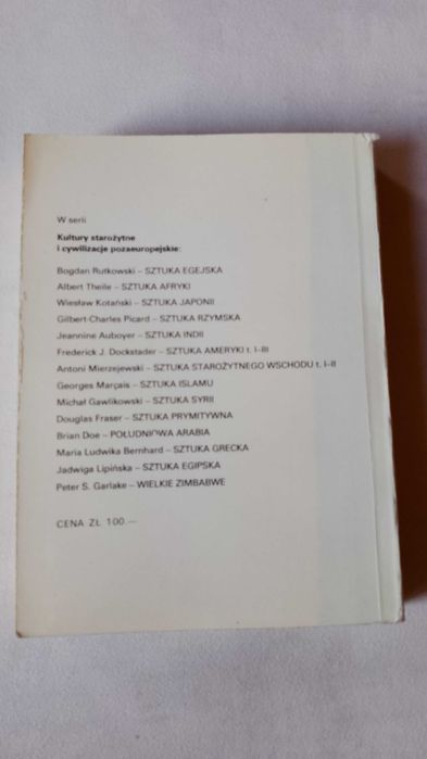 J. Młynarczyk "Sztuka Cypru" 1983