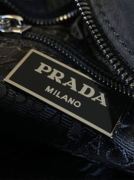 PRADA Re-Nylon Small Shoulder Bag Black