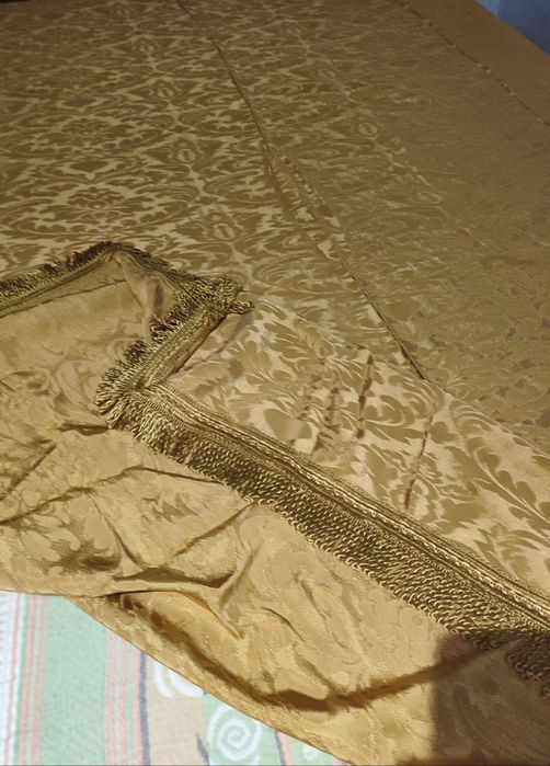 Coberta amarelo torrado