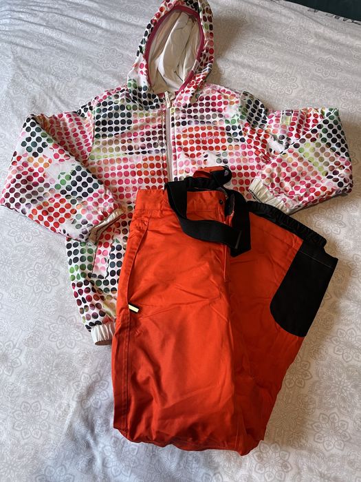 Kombinezon zimowy dziewczecy rozm 128 cm