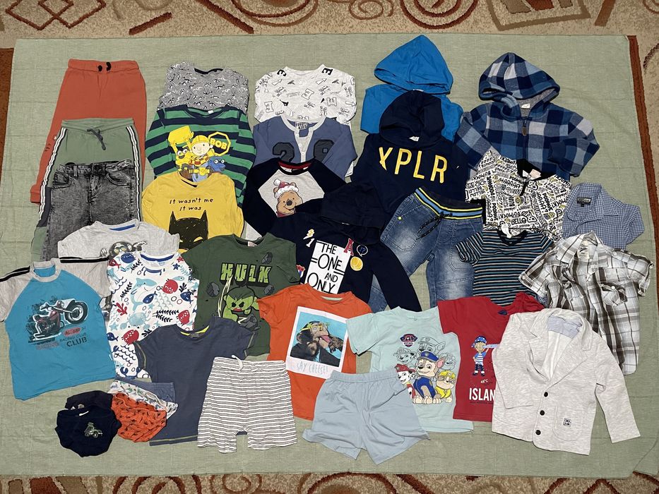 Zestaw ubranek 98 dla chłopczyka