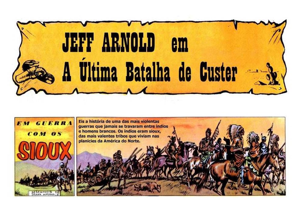Album O Falcão - Jeff Arnold, General Custer e Michel Vaillant  (BD)