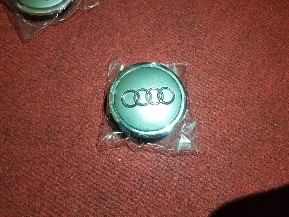 4 Centros jante Audi 69mm A3 A4 TT A5 Q3 Q7