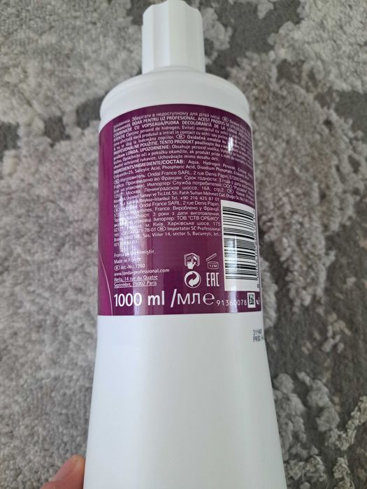 Londa emulsja utleniająca do włosów 6%