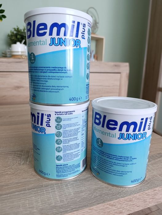 Blemil elemental junior 10szt nowe